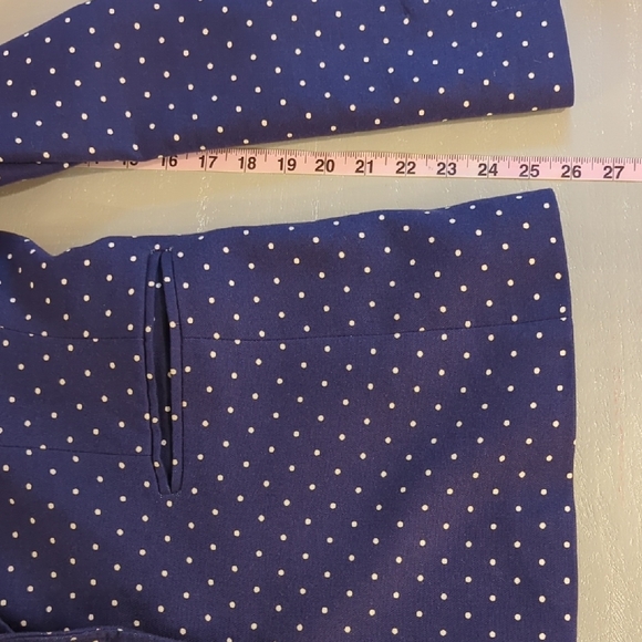 Banana Republic Navy Polka Dot‎ Blazer size 14 - Picture 9 of 9